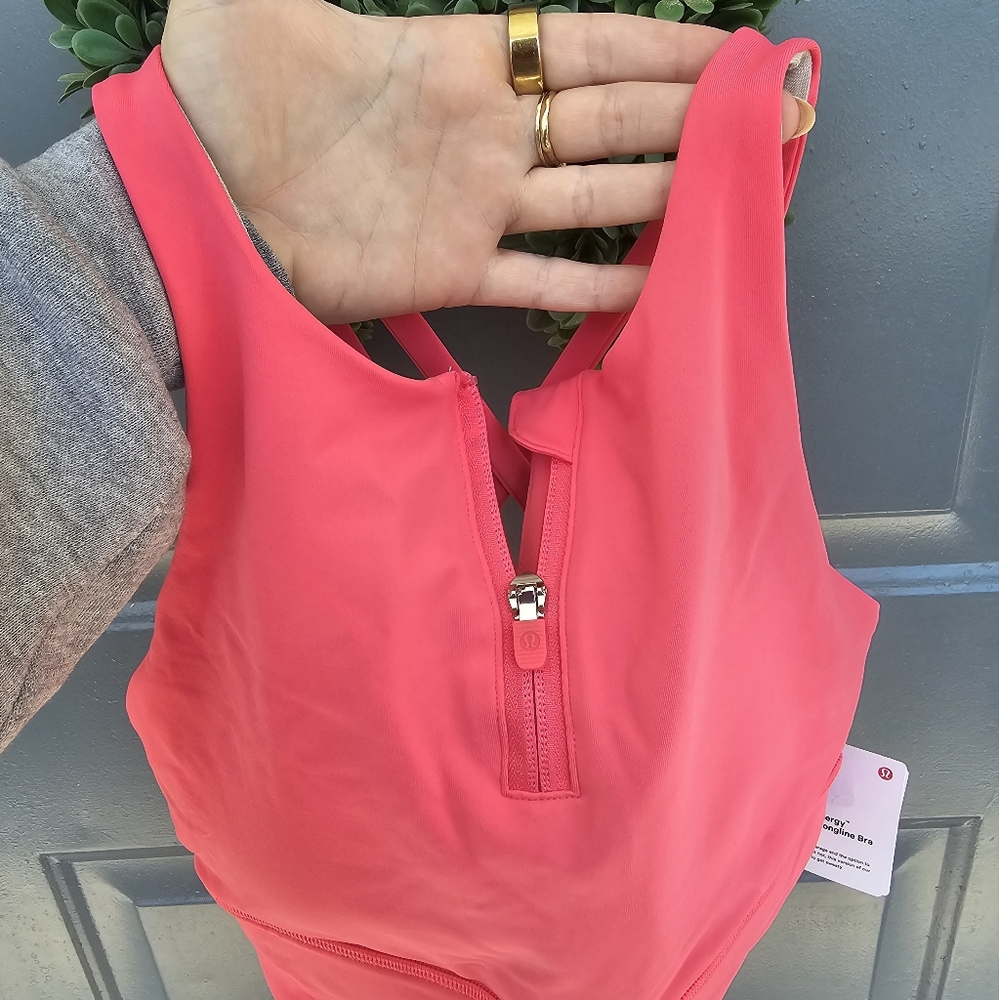 Lululemon Energy High Neck Longline Bra